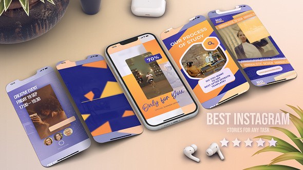 Videohive Instagram Reels 60348853 Video Displays template preview