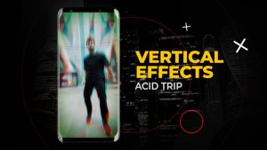 Videohive Vertical Acid Trip Effects | After Effects Elements template preview
