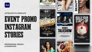 Videohive Event Promo Instagram Stories Reels - Social Media Openers template preview