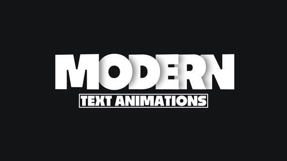 Videohive Text Animations 57067628 Titles template preview