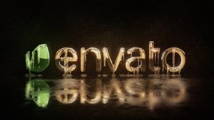 Videohive Frozen Metal Logo Logo Stings template preview
