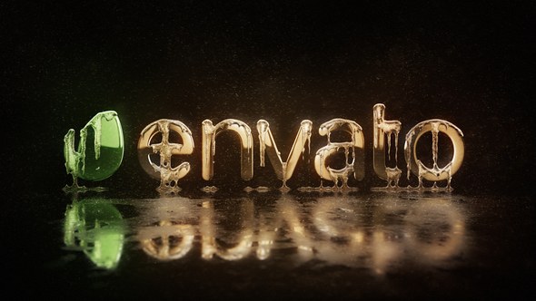 Videohive Frozen Metal Logo Logo Stings template preview