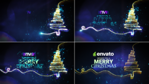 Videohive Christmas Wishes // Christmas Magic Intro Openers template preview