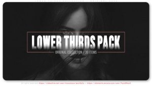 Videohive Lower Thirds Collection - Original Pack Titles template preview