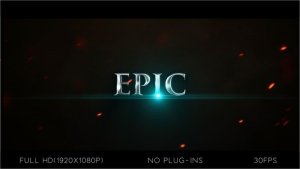 Videohive Epic Titles Trailer Titles template preview