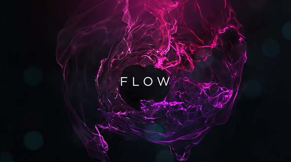 Flow | Titles Video Displays template preview
