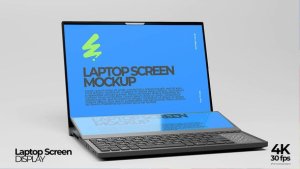 Videohive Laptop Screen Display Video Displays template preview