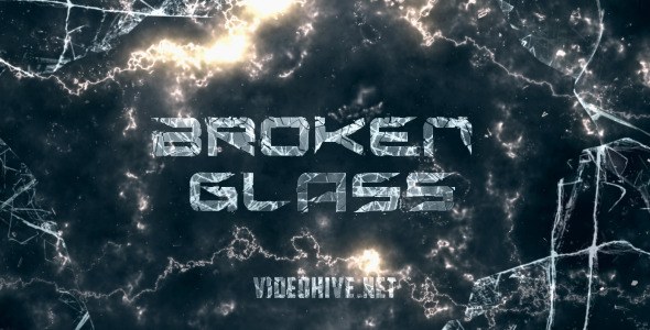 Videohive Broken Glass Trailer Openers template preview