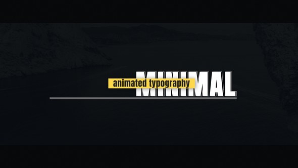 Videohive Minimalism 46970534 Titles template preview
