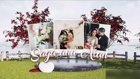 Videohive Wedding Slideshow 50115094 Openers template preview