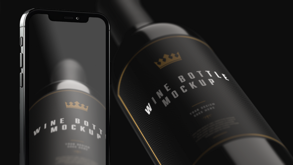 Videohive Red Ritual Wine Mockup Product Promo template preview