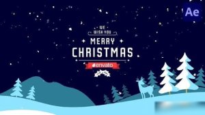 Videohive Christmas Greetings | After Effects Openers template preview