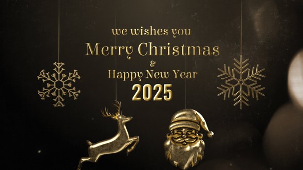 Videohive Merry Christmas Wishes 55415939 Openers template preview