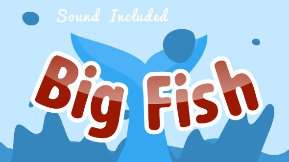 Videohive Big Fish Logo Stings template preview
