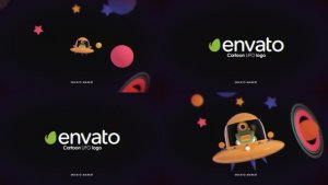 Videohive UFO Logo Logo Stings template preview