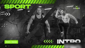 Videohive Sport Fitness Opener 50278956 Openers template preview