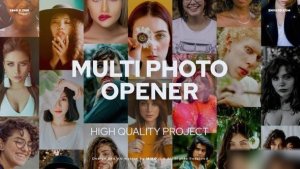 Videohive Multi Photo Opener Openers template preview