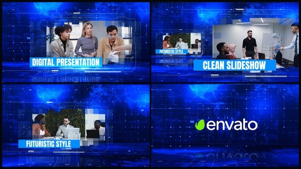 Videohive Digital Presentation 51247283 Video Displays template preview
