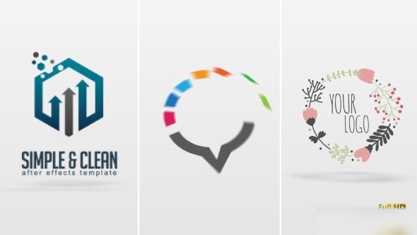 Videohive Simple Clean Logo Logo Stings template preview
