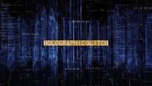 Videohive Holographic City Opener Titles template preview