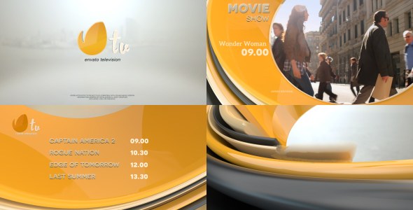 Broadcast Pack 2 Video Displays template preview