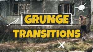 Videohive Grunge Transitions 52860438 Elements template preview