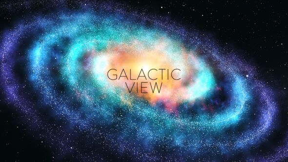 Galactic View Video Displays template preview