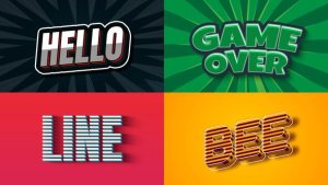 Videohive Text Effect - Vintage Style 01 Titles template preview