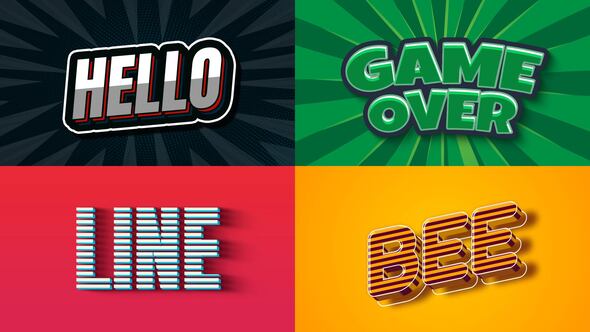Videohive Text Effect - Vintage Style 01 Titles template preview