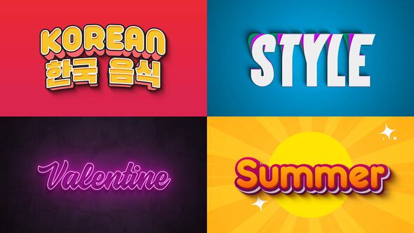 Videohive Text Effect 09 Titles template preview