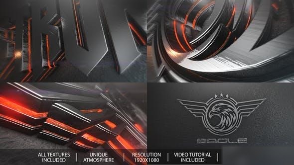 Videohive Epic Silver Logo Reveal Logo Stings template preview