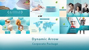 Videohive Dynamic Arrow - Corporate Package Video Displays template preview