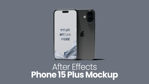 Videohive Phone 15 Plus Mockup Product Promo template preview