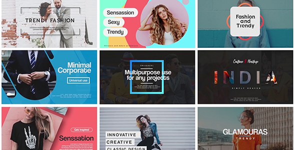 Slides Zone V.1 Video Displays template preview