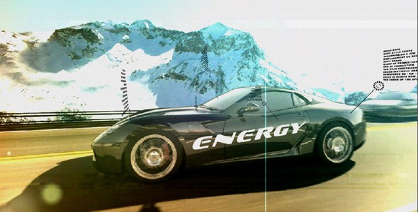 Adrenaline Video Displays template preview