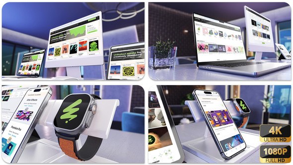 Videohive Website Promo Setup Product Promo template preview