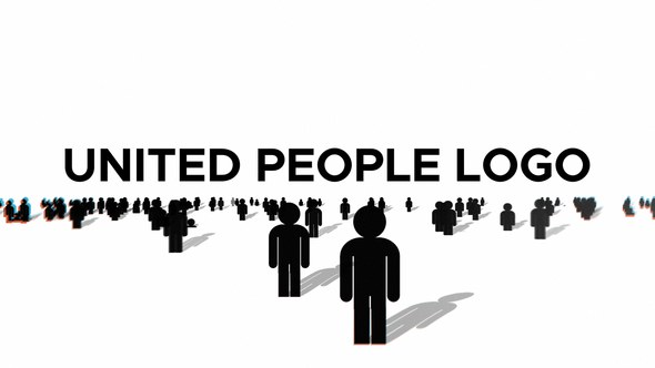 Videohive United People Logo | After Effects Template Logo Stings template preview