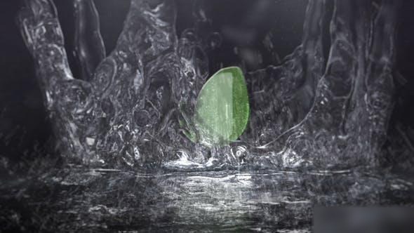 Videohive Epic Water Splash/Drop Logo Logo Stings template preview