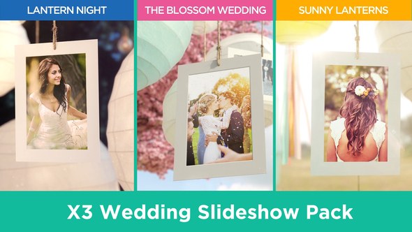 Videohive Wedding Slideshow Pack Video Displays template preview