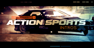 Videohive Action Sports Intro Openers template preview