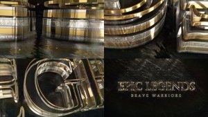 Videohive Epic Gold Silver Logo Logo Stings template preview