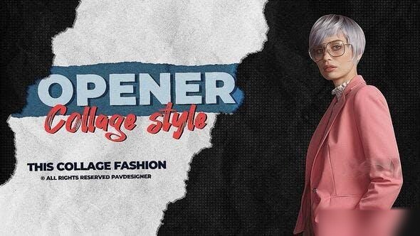 Videohive Opener Collage 52557091 Openers template preview