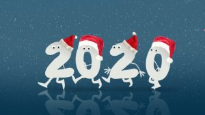 Christmas and New Year Opener Video Displays template preview