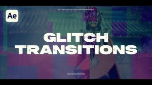 Videohive Glitch Transitions 58560964 Elements template preview