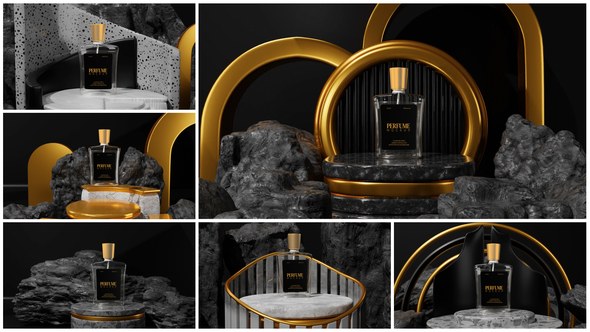 Videohive Perfume Mockup Product Promo template preview