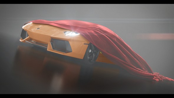 Videohive Cloth Covered Sports Car Presentation Elements template preview