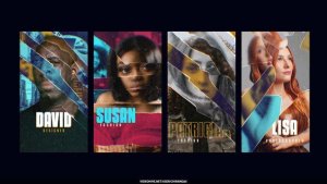 Videohive Glass Poster Stories Product Promo template preview