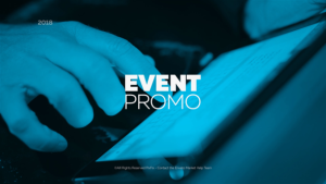 Event Promo Video Displays template preview