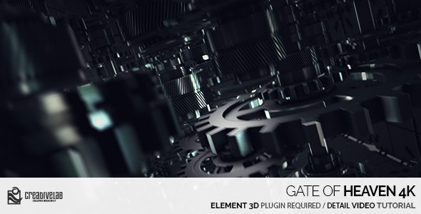 Videohive Gate Of Heaven 4K Logo Stings template preview