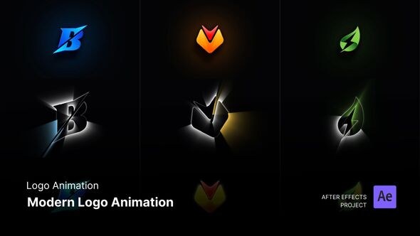 Videohive Logo Animation - Modern Logo Animation After Effects Template Logo Stings template preview